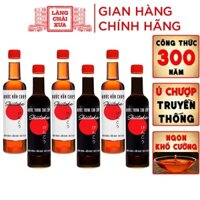 [Mua 3 Được 6] Mua 3 chai nước tương shiitake tặng 3 chai nước mắm chay shiitake chai nhựa cao cấp 525ml