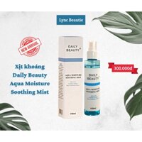 [MUA 3 GIẢM 20%] Xịt khoáng Aqua Moisture Soothing Mist DAILY BEAUTY Chính hãng LB Cosmetics Hàn Quốc R&B Việt Nam