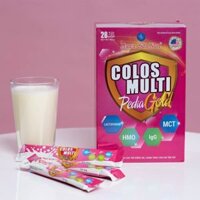 Mua 3 tặng 1 mama sữa non Colos Multi Pedia hồng Hộp 28 gói x 16g chuyên biệt cho trẻ biếng ăn, chậm cân