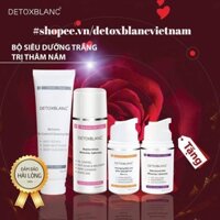 MUA 3 TẶNG 1 - Mặt nạ sủi bọt, sửa rửa mặt, kem dưỡng da ngày - Tặng kem face đêm Detox BlanC