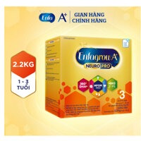 mua 3 tặng 1 Sữa bột Enfagrow A+ Neuropro 3 - FL HMO Vị Nhạt Dễ Uống – 2.2kg.2026 gfdgg