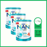 Mua 3 tặng 1 Sữa Bột Nestlé NAN OPTIPRO 4 HMO (1.6kg) Date 2025 Giá Tốt