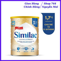 Mua 3 tặng 1 Sữa Bột Similac số 3... số 4,,,, 1,7kg Mẫu Mới Date 2025 dfda