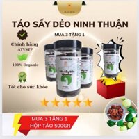 [Mua 3 tặng 1] táo sấy dẻo Phan rang Ninh Thuận organic đóng gói từng viên  vệ sinh chất lượng tốt nhất