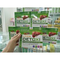 (Mua 3 tặng 1) Viên uống Live Detox extra giúp mát gan, giải độc gan, giúp bảo vệ gan, hạ men gan - Hộp 60 viên