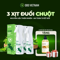 [MUA 3 TẶNG 1] Xịt Đuổi Chuột OBS Tiện Lợi, Hiệu Quả, Dành Riêng Cho Ô Tô 200ml