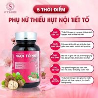 [MUA 3 TẶNG 1]COMBO 3 HỘP TẶNG 1 HỘP VIÊN UỐNG NGỌC TỐ NỮ  STT WHITE