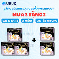 [MUA 3 TẶNG 2] Băng vệ sinh quần Veermoon nội địa Trung size 35-105kg cho mẹ bầu đi sinh, chị em tới tháng