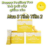 [MUA 3 TÍNH TIỀN 2] Trà Giảm Cân Happy Feeling Tea Vị Trái Cây