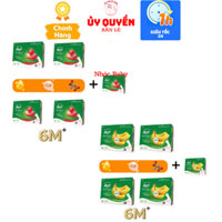 Mua 4 tặng 1 Sữa chua Hoff Organic Chuối, Dâu ăn dặm cho bé 6 tháng+ bổ sung Canxi, D3, 18 Axit Amin - Date 2025