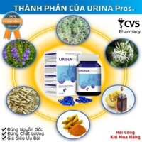 (MUA 4 TẶNG 1) URINA PROS - Viên Uống Giúp Thông Tiểu, Giảm kích thước U Xơ Tiền Liệt Tuyến