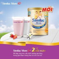 Mua 4 tặng 2 Sữa Bột Abbott Similac Mom hương Vani (900g) Thực phẩm bổ sung dinh dưỡng cho bà mẹ mang thai và cho con bú