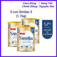 Mua 4 tặng 2 Sữa bột Similac 3 ....4....1.7kg/lon Dinh Dưỡng 5G 2026 df