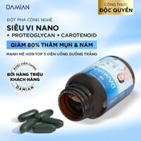 [Mua 4 Tặng 4] Viên uống Damian Sáng da Hàn Quốc, Mờ Nám, Dưỡng trắng chỉ sau 30 ngày