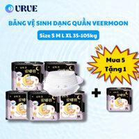 [Mua 5 tặng 1] Bỉm quần Veermoon cho mẹ sau sinh, phụ nữ đến tháng size S/M/L/XL (35kg-105kg)