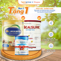 [MUA 5 TẶNG 1] Combo 2 Sữa non cho người tiểu đường và 3 Sữa hạt phục hổi sức khỏe N1-Mealnuts