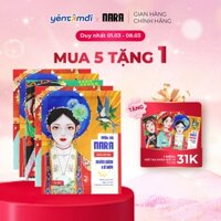 [Mua 5 tặng 1] Combo 5 miếng mặt nạ Nara Làm Trắng, Cấp Ẩm, Trẻ Hóa TẶNG 1 miếng mặt nạ Nara