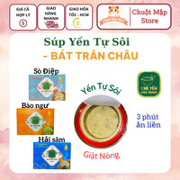 [MUA 5 TẶNG 1] Soup Tổ Yến Ăn liền BÁT TRÂN [Hộp 1 giật 🔥- 140g] - Sò Điệp 27g, Bào Ngư 27g, Hải Sâm 30g. Chuột Mập Stor