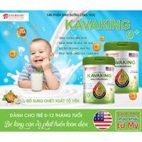 (Mua 5 tặng 1)Sữa non KAVAKING.Chiết xuất tổ yến, sữa non nhập khẩu từ Mỹ, tăng đề kháng cho bé phát triển toàn diện