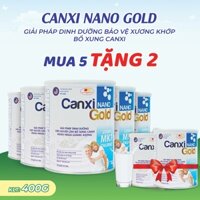 [MUA 5 TẶNG 2] Sữa bột Canxi Tốt Xương Khớp Cho Người Già Canxi Nano Gold Chính Hãng 400g
