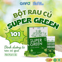[MUA 5 TẶNG 3] Bột Rau Củ Dinh Dưỡng Từ 101 Loại Rau Củ Lên Men Bổ Sung Chất Xơ, Ngừa Táo Bón - Super Green