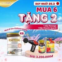 Mua 6 TẶNG 2(Máy massage + Vitamin) CHITOSE Sữa Dinh Dưỡng Tới Từ Nhật Bản, Tăng Cường Miễn Dịch DIASURE Canxi
