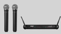 Mua bán micro không dây shure SVX288/PG58 hai cầm tay chính hãng Mỹ xịn