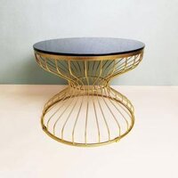 Mua Bàn sofa đồng hồ cát khung chân sơn tĩnh điện Chính Hãng Giá Tốt