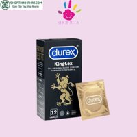 [Mua bao cao su] Hộp 12 Bao cao su Durex size nhỏ vừa vặn 49mm
