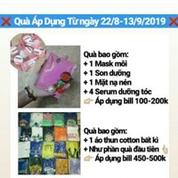 Mua bill 100k-1triệu tặng quà hấp dẫn