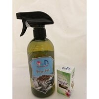 Mua Bình xịt phòng , xe hơi hương Sả Chanh 500ml Tặng tinh dầu treo xe