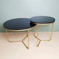 Mua Bộ 2 bàn trà, Sofa mặt đá hoặc kính khung sắt sơn tĩnh điện Chính Hãng Giá Tốt