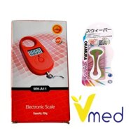 Mua Cân mini điện tử tặng dụng cụ cạo lưỡi Okamura 5c