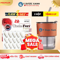 Mua [Chính Hãng] Sắt CHELA FERR FORTE, 30 viên, Viên bổ máu cho bà bầu - Y Dược Xanh