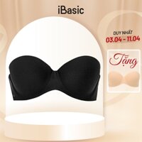 [MUA ĐEN TẶNG DA] Áo ngực không dây có gọng iBasic cup ngang kèm phụ kiện dây trong PK069