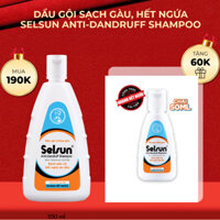 [Mua DG Selsun 250g tặng DG Selsun 50g] SELSUN Dầu gội sạch gàu, hết ngứa da đầu Anti Dandruff Shampoo 250ml
