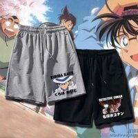 [Mùa đi học] Anime Nhật Bản Thám Tử Conan Kaitouki Quần Short Thể Thao Thời Trang Thể Dục Thường Ngày Quần Năm Điểm Hợp Thời Trang Chụp Ảnh Ngoài Trời Phổ Biến