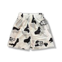[Mùa đi học] Quần short Mỹ mùa hè 2024 Ngụy trang Đường phố cao cấp Không phải đầu gối Nam Nữ Mùa hè Lưới lớn Đi biển Quần bóng rổ In Hình Hợp thời trang Ngoài trời Phổ biến
