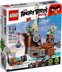 Mua đồ chơi LEGO Angry Birds 75825 – Tàu Cướp Biển của Vua Lợn (LEGO Angry Birds Piggy Pirate Ship 75825)