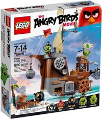 Mua đồ chơi LEGO Angry Birds 75825 - Tàu Cướp Biển của Vua Lợn (LEGO Angry Birds Piggy Pirate Ship 75825)