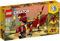 Mua đồ chơi LEGO Creator 31073 – Xếp hình Rồng Lửa – Nhện – Khỉ 3-trong-1 (LEGO Creator 31073 Mythical Creatures)