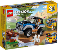 Mua đồ chơi LEGO Creator 31075 – Xếp hình Xe Jeep – Máy Bay – Thuyền 3-trong-1 (LEGO Creator 31075 Outback Adventures)