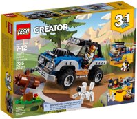 Mua đồ chơi LEGO Creator 31075 - Xếp hình Xe Jeep - Máy Bay - Thuyền 3-trong-1 (LEGO Creator 31075 Outback Adventures)