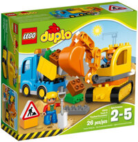 Mua đồ chơi LEGO DUPLO 10812 – Xe Tải và Xe Ủi của Bé (LEGO DUPLO Truck & Tracked Excavator 10812)