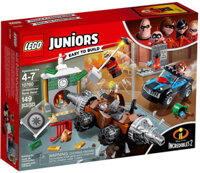 Mua đồ chơi LEGO Juniors 10760 – Gia đình Incredibles đại chiến Tên Trộm Underminer (LEGO 10760 Underminer Bank Heist)