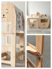 Mua Ghế Đứng Bếp, Ghế Rửa Tay, Tháp Hỗ Trợ Montessori Cho Bé