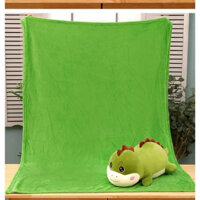 [Mua giá sỉ rẻ] Gấu bông khủng long kèm mền 2in1. Bạn ơiii, ngủ ngon, mơ đẹp nhé