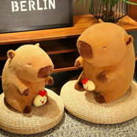 [Mua giá sỉ rẻ] Gấu bông Capybara gà, ghé Nhà Gấu lựa cho đã tay