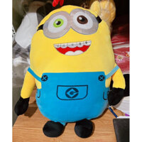[Mua giá sỉ rẻ] Gấu bông minion phiên bản niềng răng. Cười hở 10 cái răng.. Mà tui hông có ngại đâu vì tui niềng răng oy