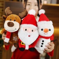 [Mua giá sốc] Gấu bông giáng sinh. Ủa có gấu Noel chưa cậu? Qua tui quẹo lựa nhớ: Noel, người tuyết, tuần lộc tuyết